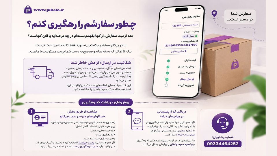 سوالات متدوال درباره رهگیری سفارشات