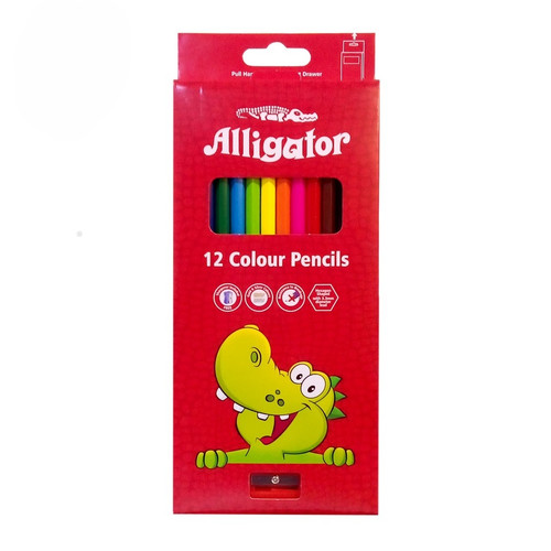 مداد رنگی 12 رنگ سوسمار