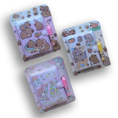 دفترچه یادداشت فانتزی خودکار دار