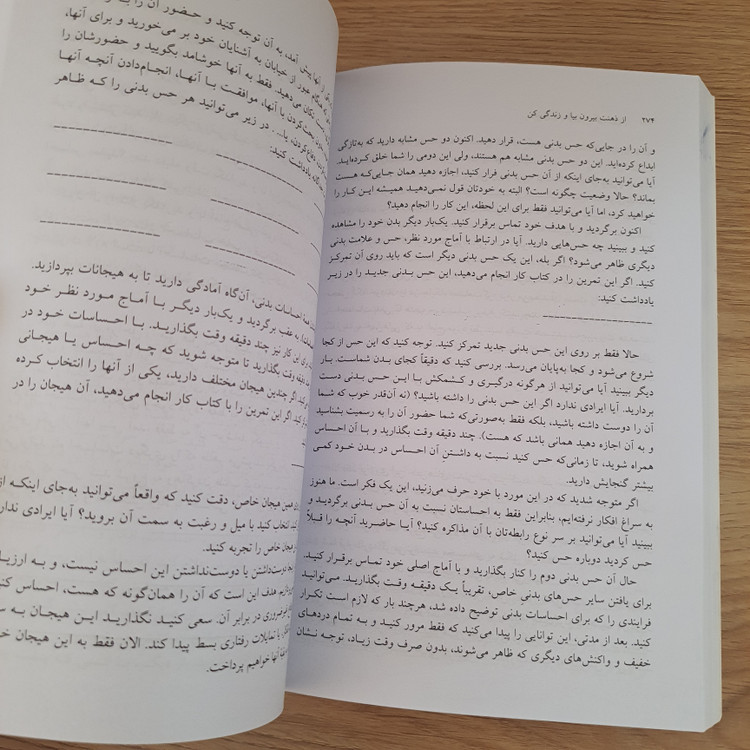 کتاب از ذهنت بیرون بیا و زندگی کن (دست دوم در حد نو)
